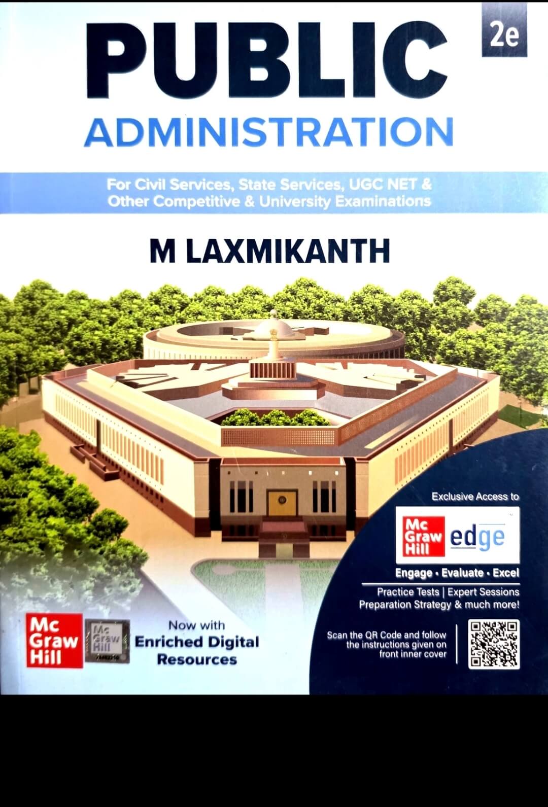 Mc Graw Hill Public Administration, M Laxmikanth Eng.m