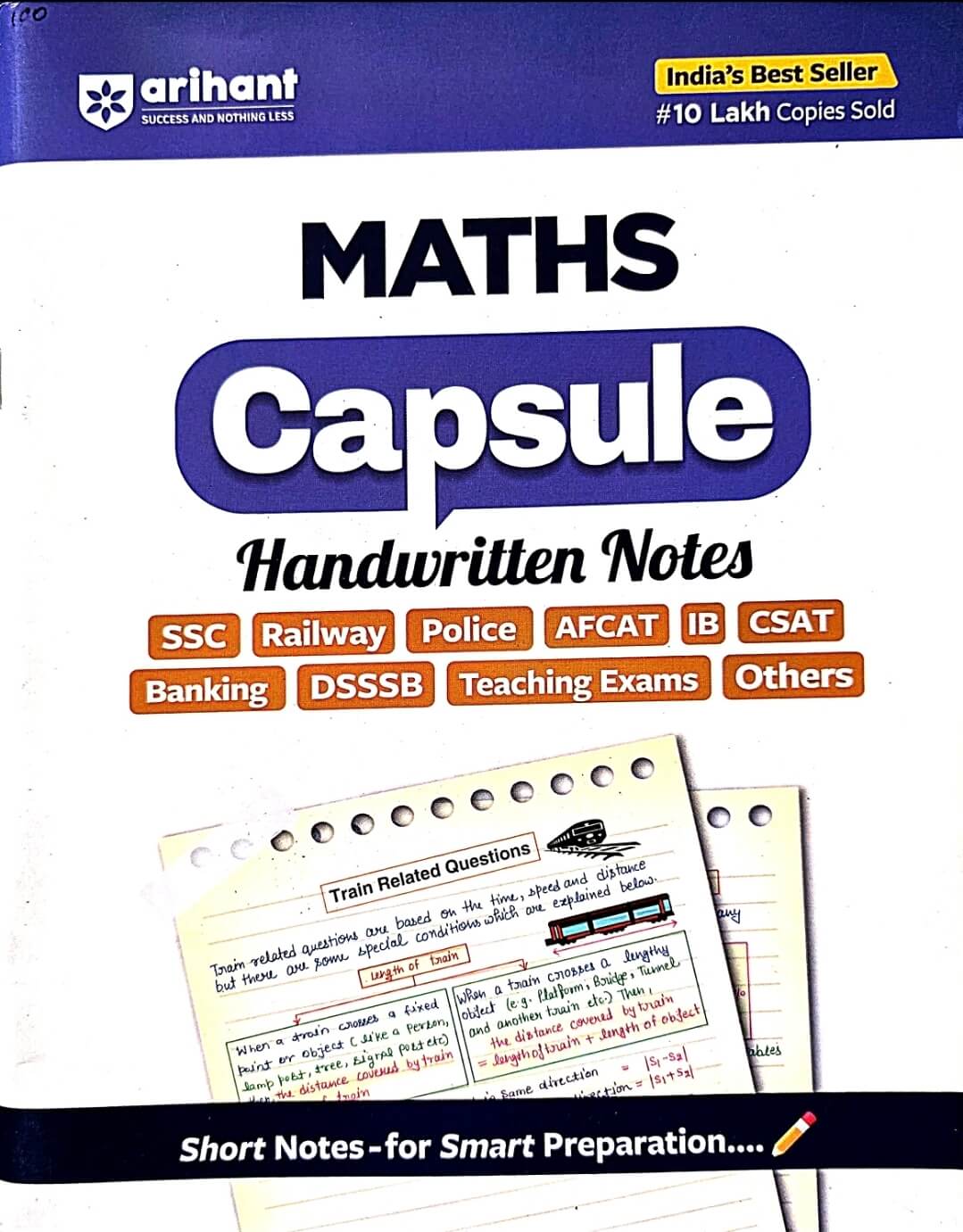 Arihant Capsule Handwritten Notes Maths Eng.m