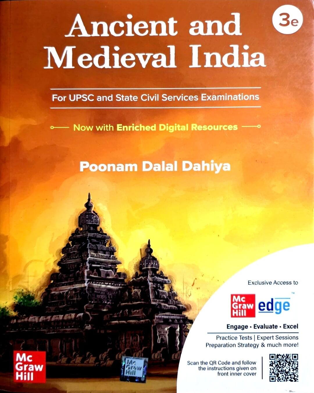 Mc Graw Hill Ancient & Medieval India, Poonam Dalal Dahiya Eng.m