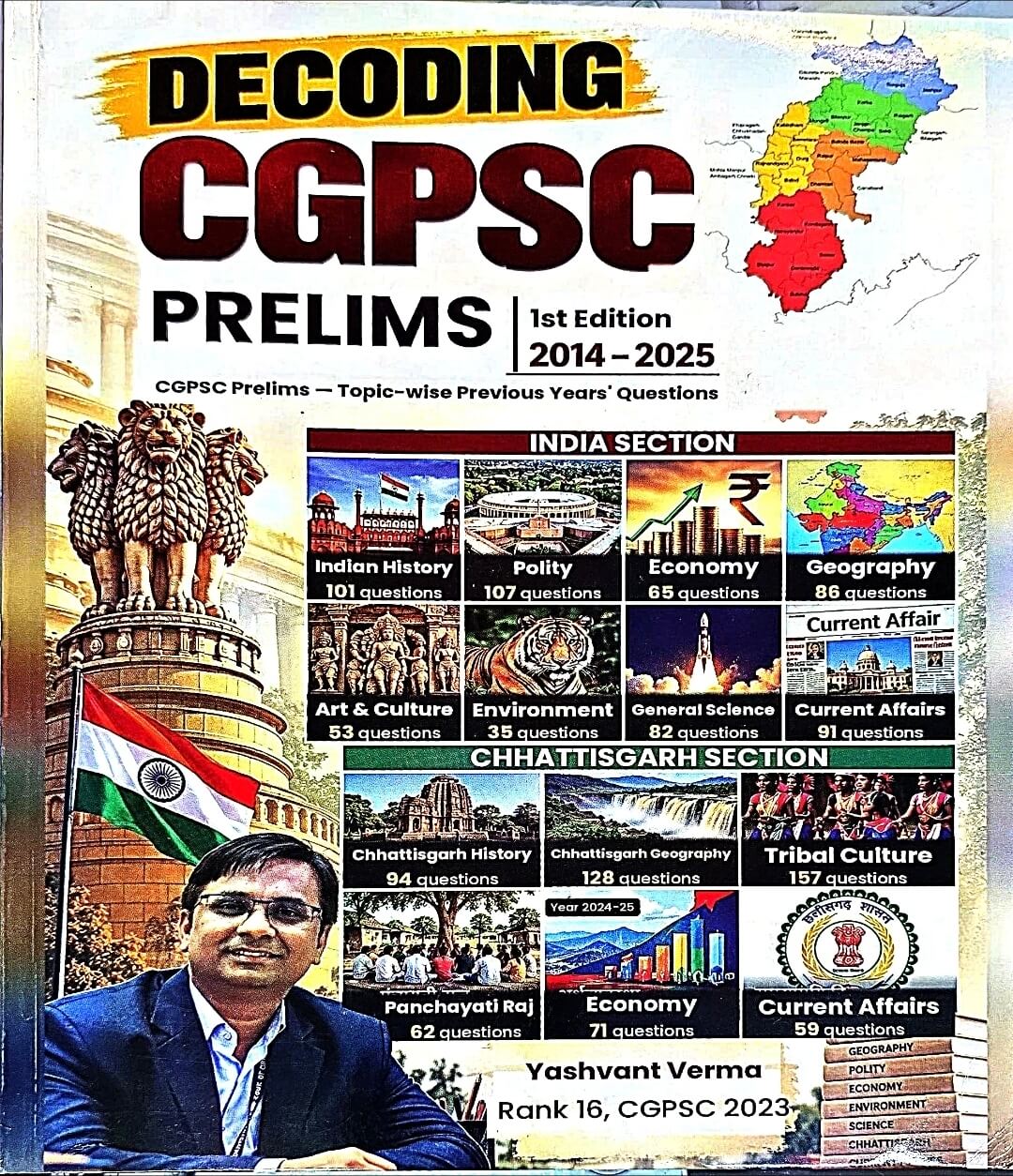 Decoding CGPSC Prelims (2014–2025) | Yashwant Verma | English Medium