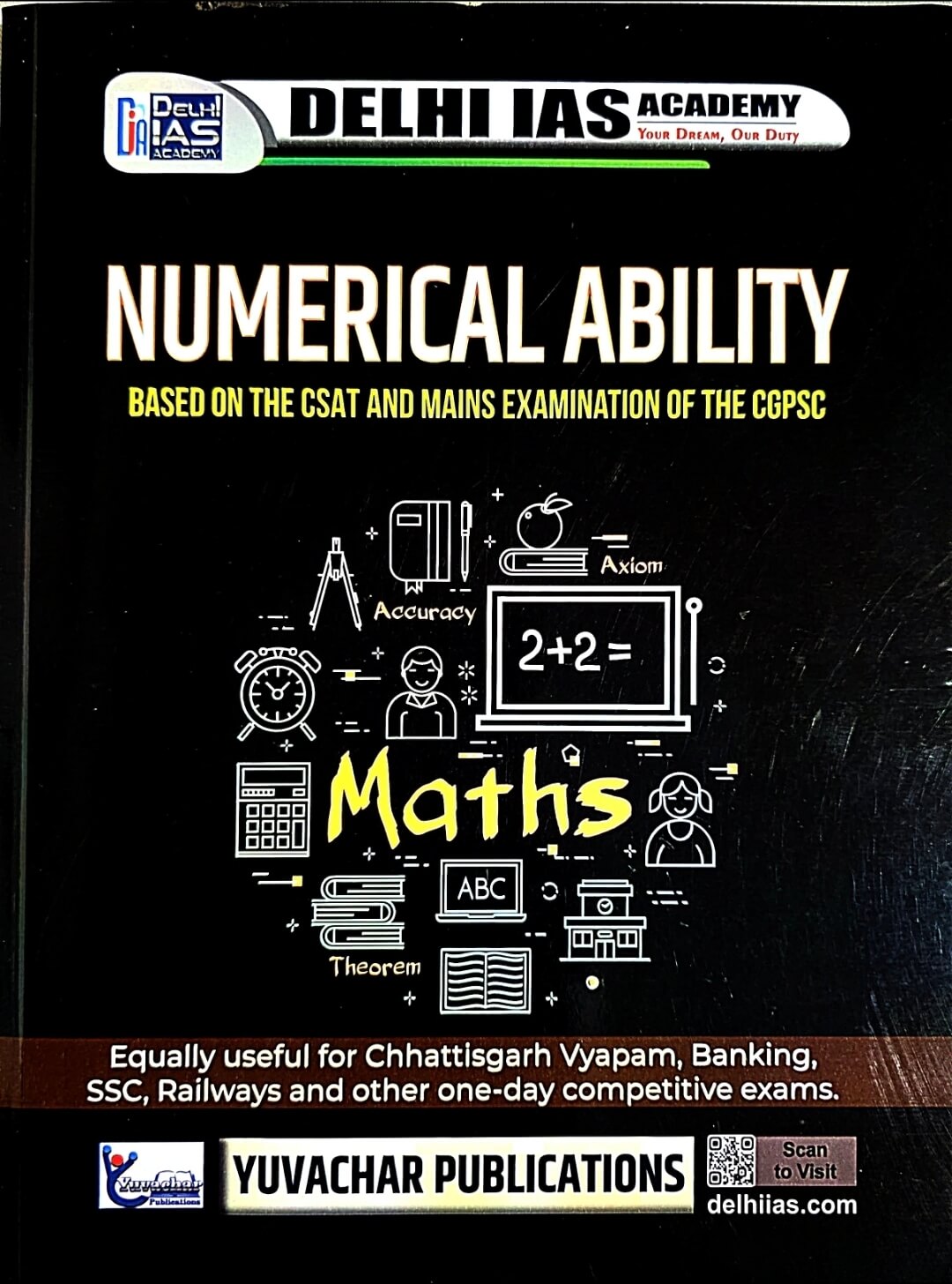 Yuvachar Delhi IAS Academy Numerical Ability – CGPSC Mains & CSAT Eng.m