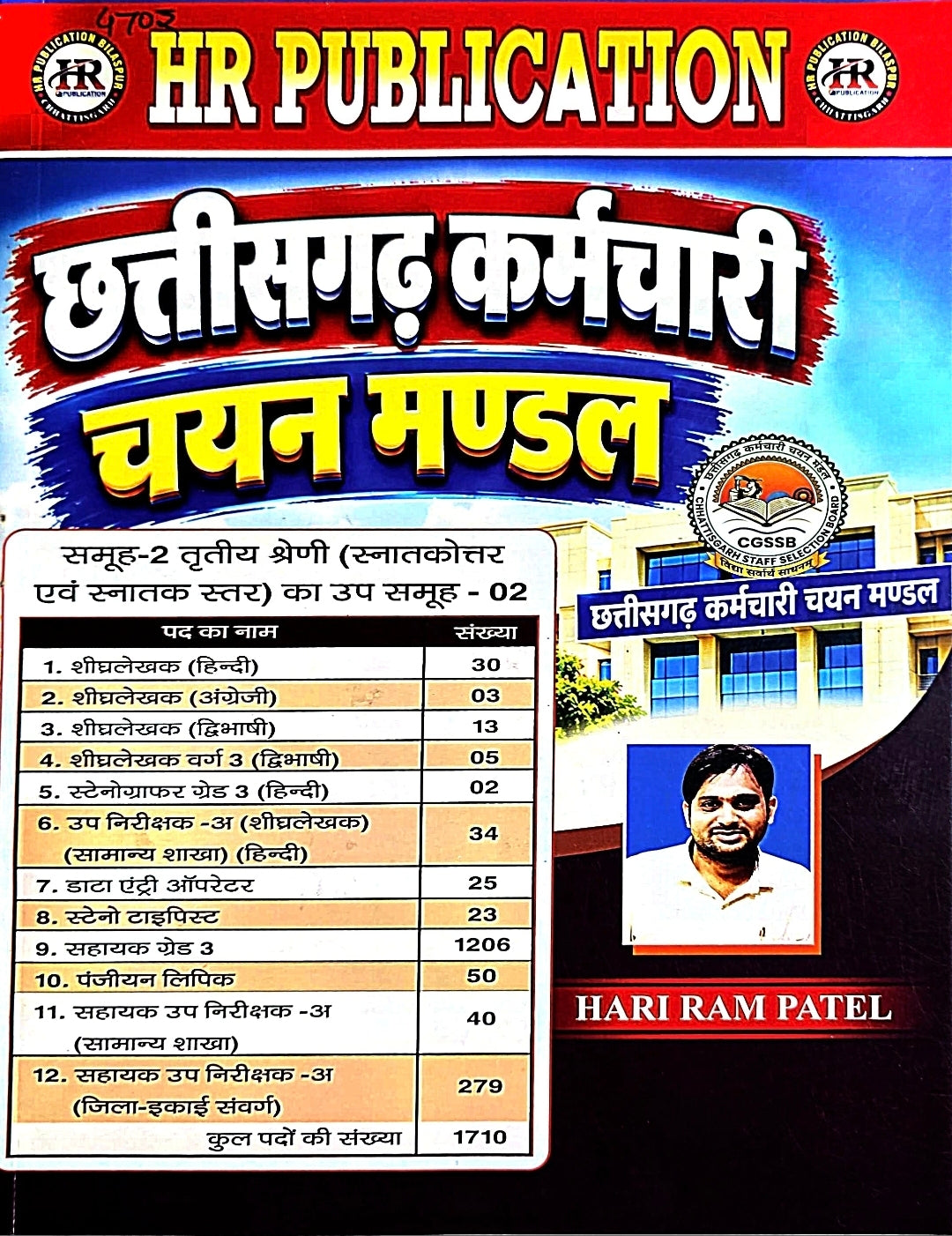 HR Chhattisgarh Karmachari Chayan Mandal Group 2 – Sub Group 2 | Hariram Patel