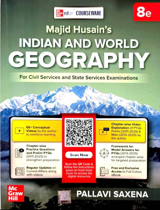 Mc Graw Hill, Indian & World Geography Majid Hussain Eng.m