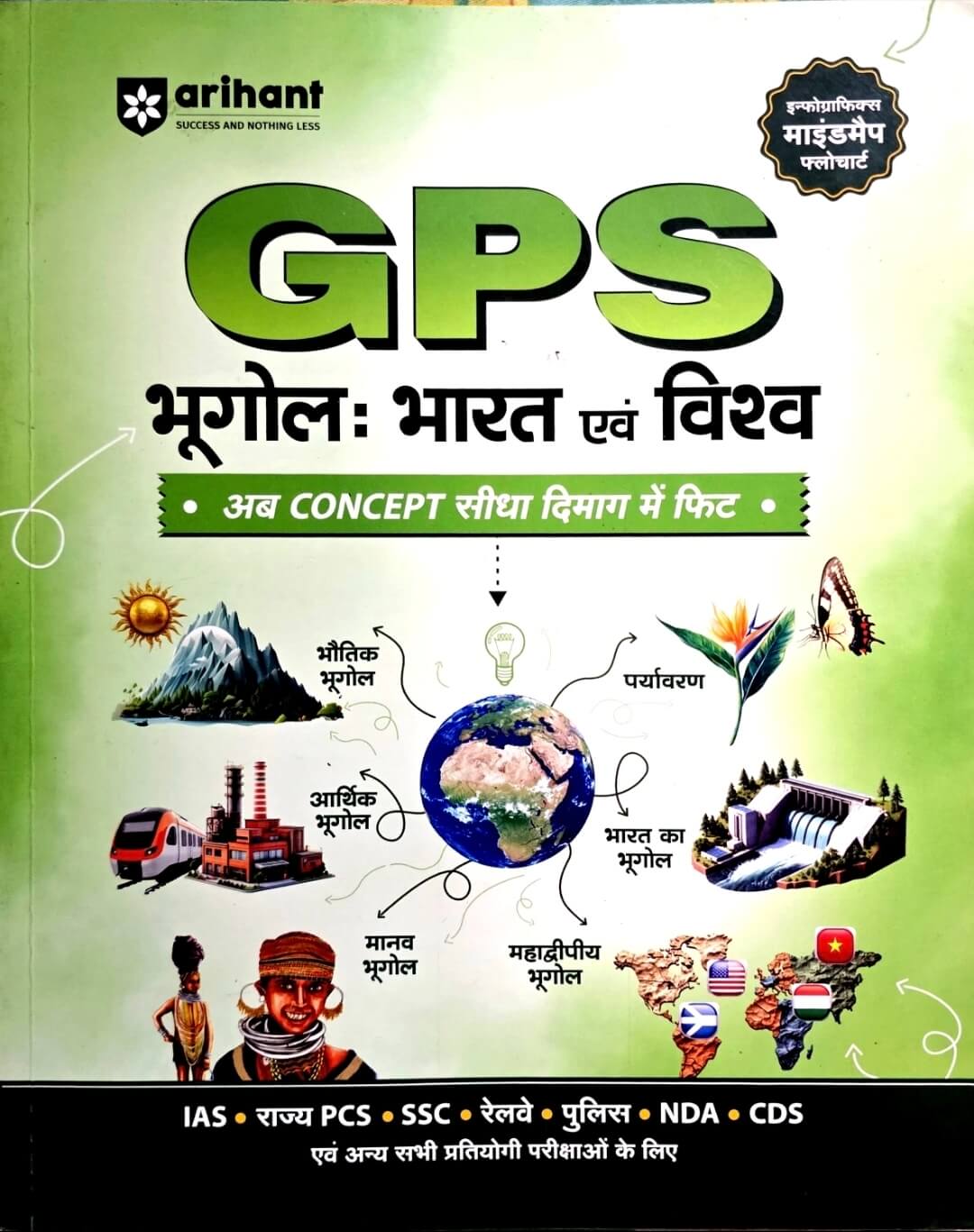 Arihant GPS Bhugol, Bharat & Vishwa